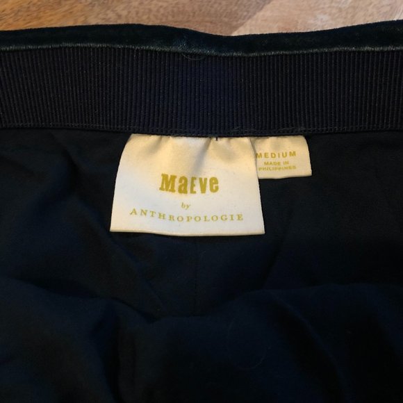 Anthropologie Kelly Velvet Midi Skirt - Picture 3 of 7